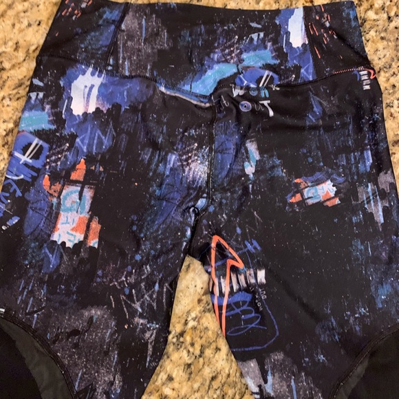 Nike Dri-Fit power victory print mesh tights leggings Medium - Picture 8 of 10